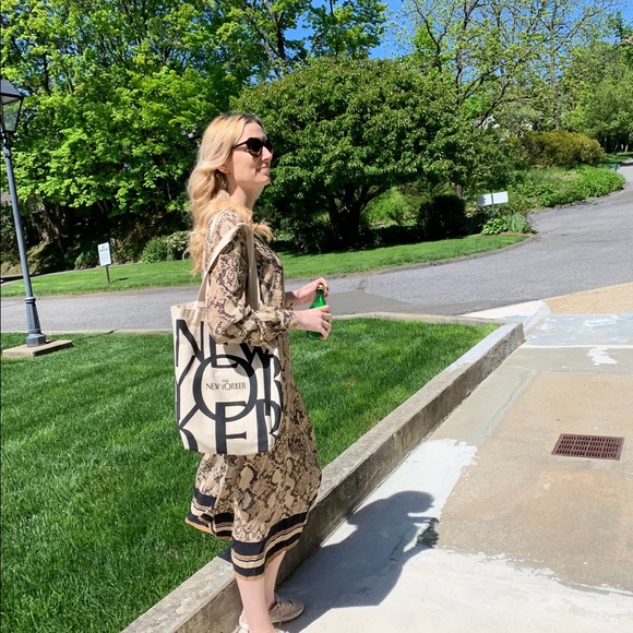 Snake print fall maxi dress - Picture 3 of 4